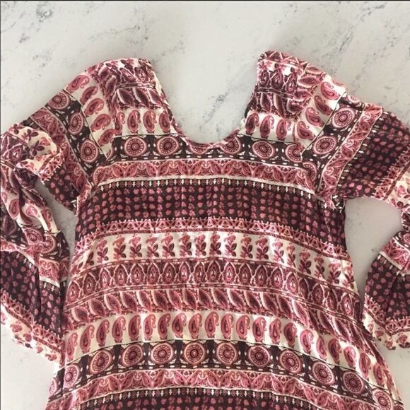Cleobella Elodie Paisley Mini Boho Dress Size S - Picture 7 of 8